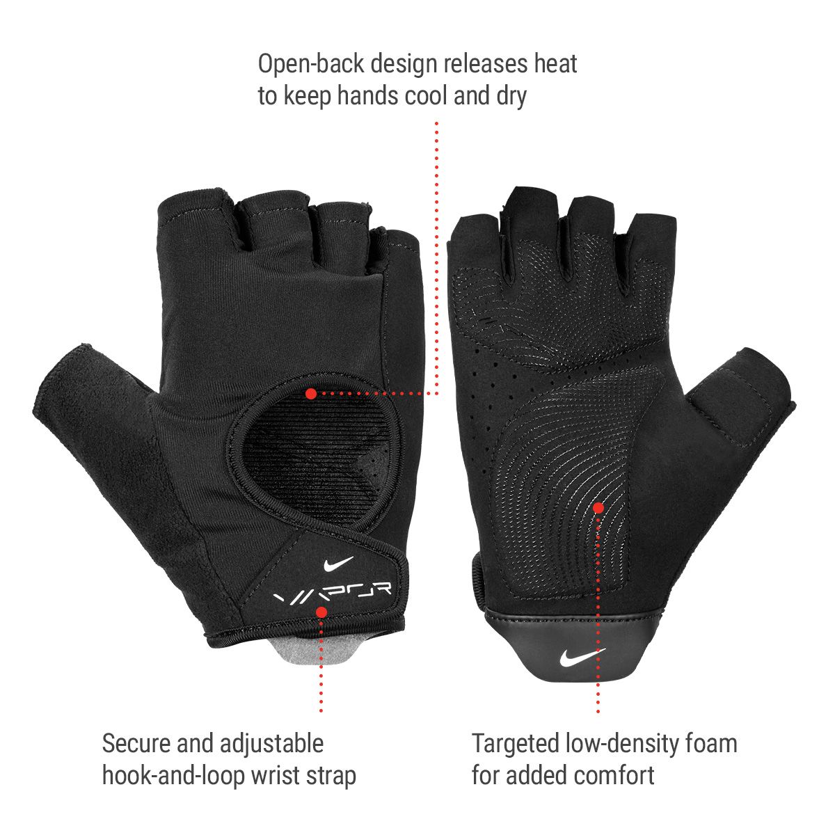 Nike Women's Vapor Elite Training Gloves