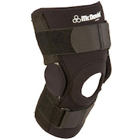 McDavid Dual Disk Hinged Knee Brace Front_Angled_Right