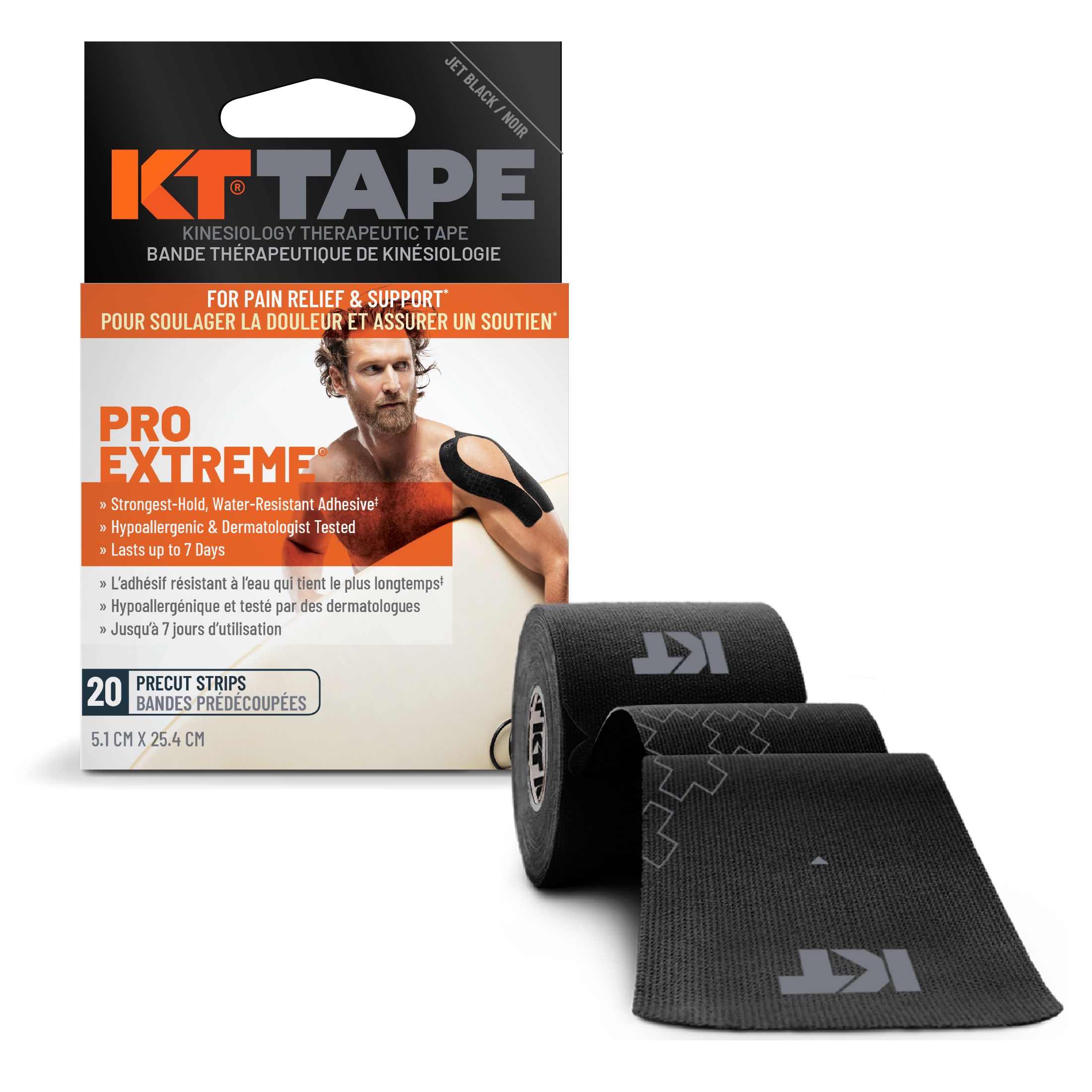 KT Tape Pro Extreme® Long Lasting Comfortable Sports Tape