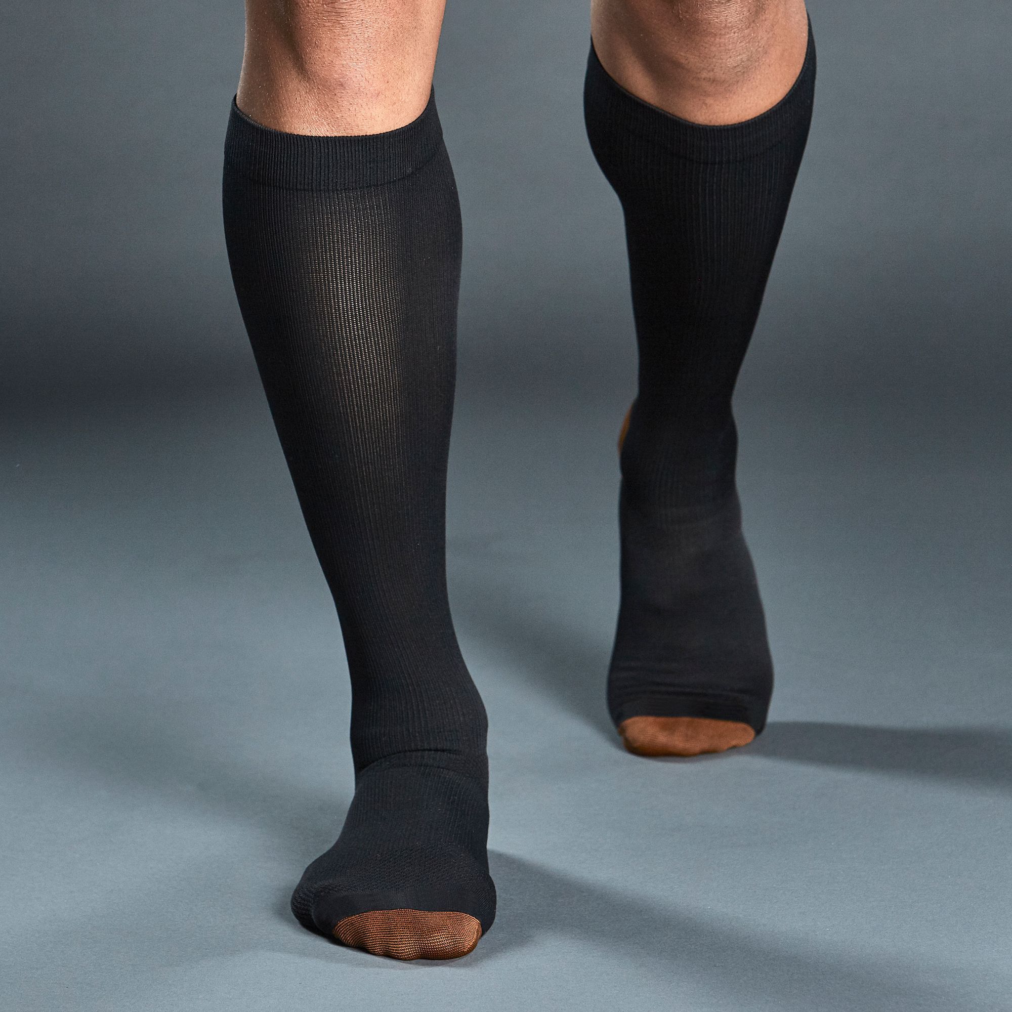 Tommie Copper Black Compression Socks 2-Pack