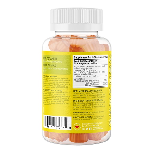 Suku Turmeric Gummies - 60 Counts | SportChek