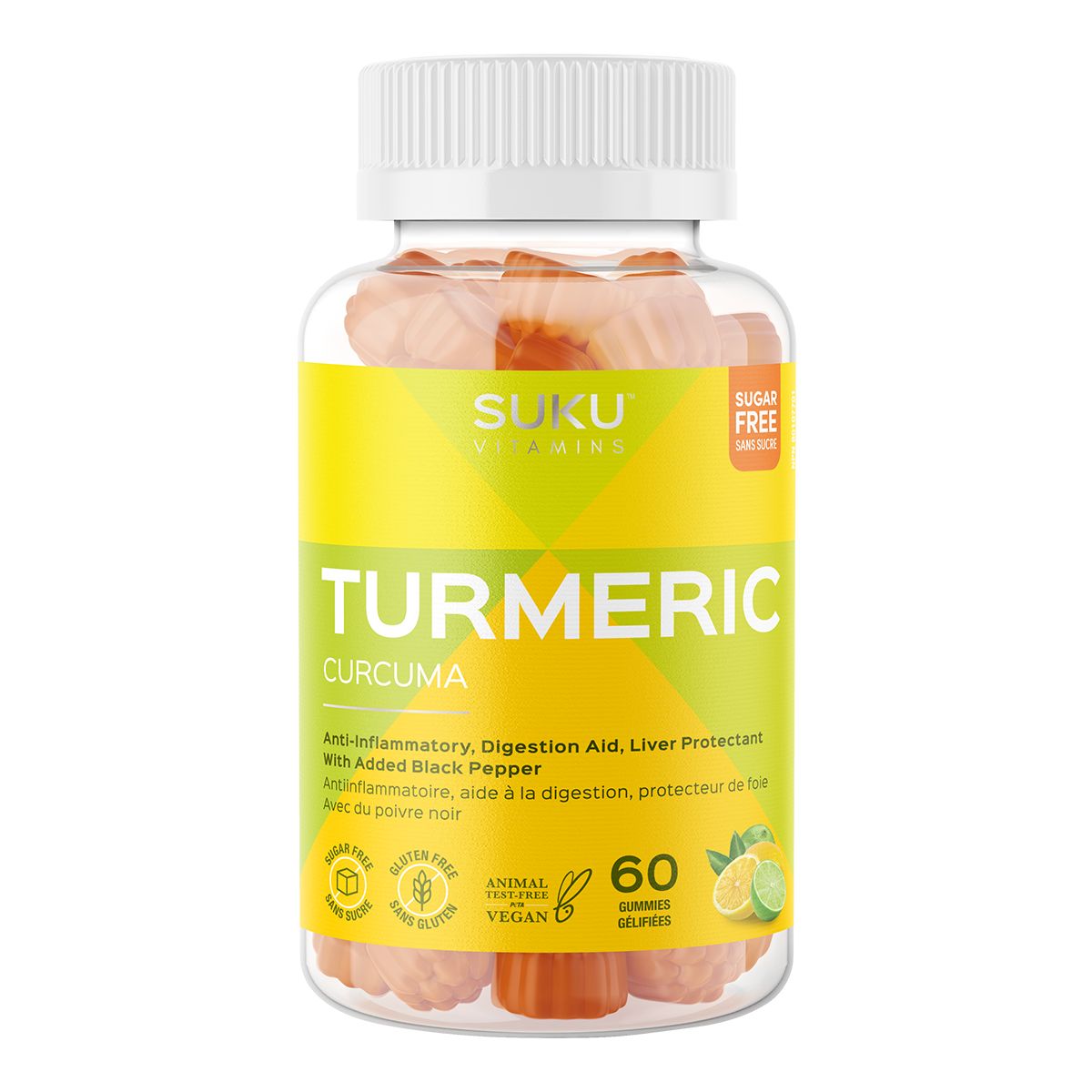 Suku Turmeric Gummies - 60 Counts