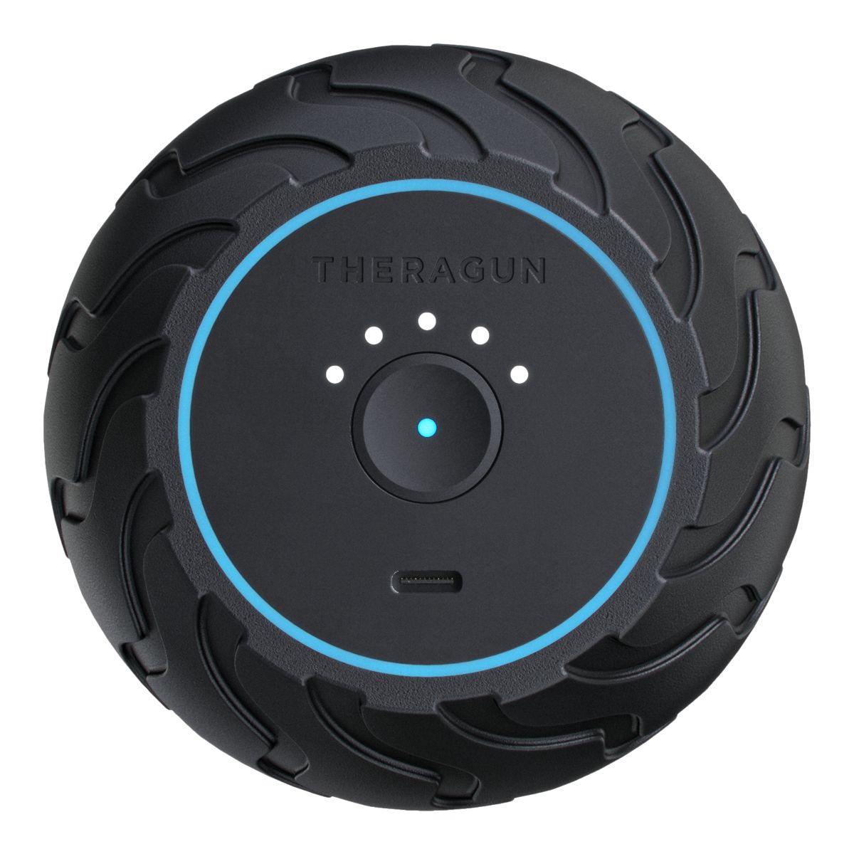 Therabody Wave Duo Vibrating Roller Massage Ball Side_Left