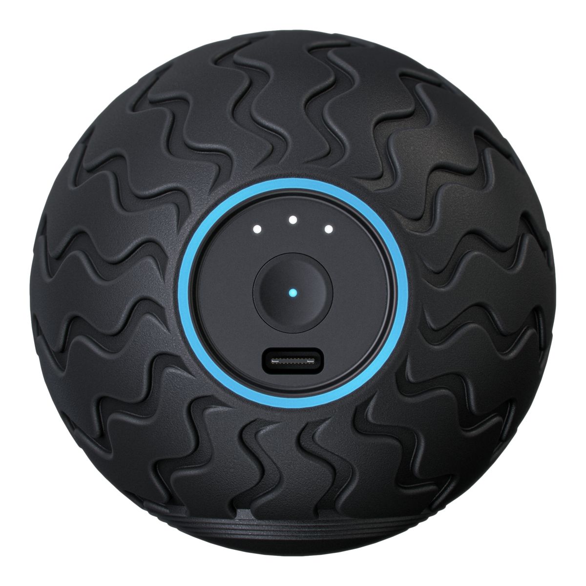 Therabody Wave Solo Vibrating Roller Massage Ball Overhead_Flat