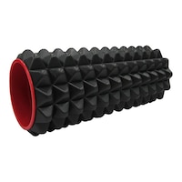 Iron Body Fitness Acupoint 12 Inch Foam Roller Front_Three_Fourths_Angled_Right