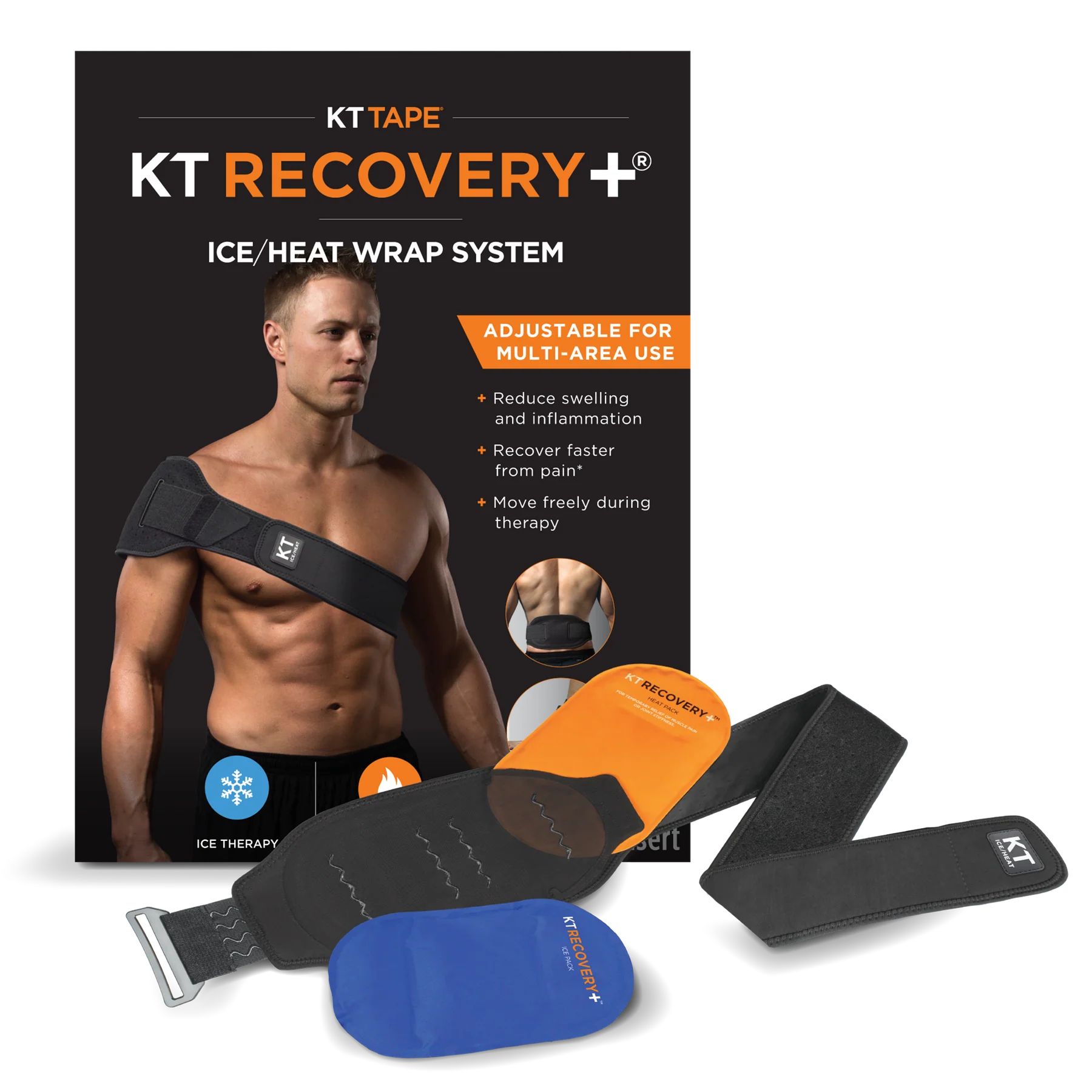 KT Recovery+ Ice/Heat Wrap System