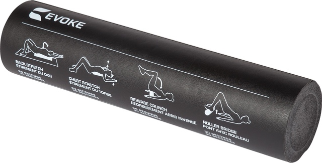 Evoke Guided Massage Roller - 24 Inch Front_Angled_Left