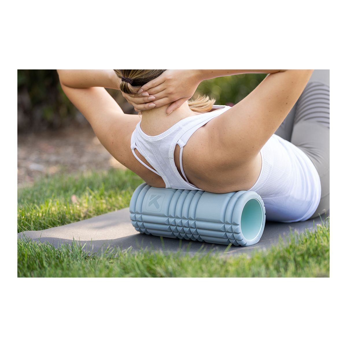 TriggerPoint Recycle Grid 1.0 Massager Front_Angled_Left