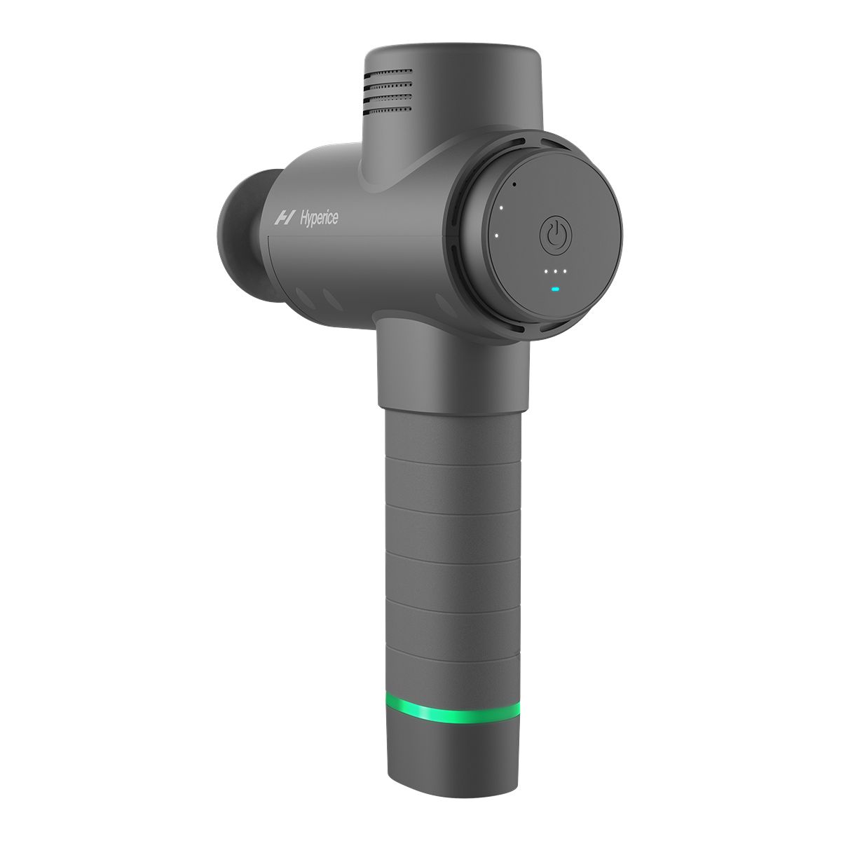 Hypervolt 2 Percussion Massage Device Back_Angled_Left