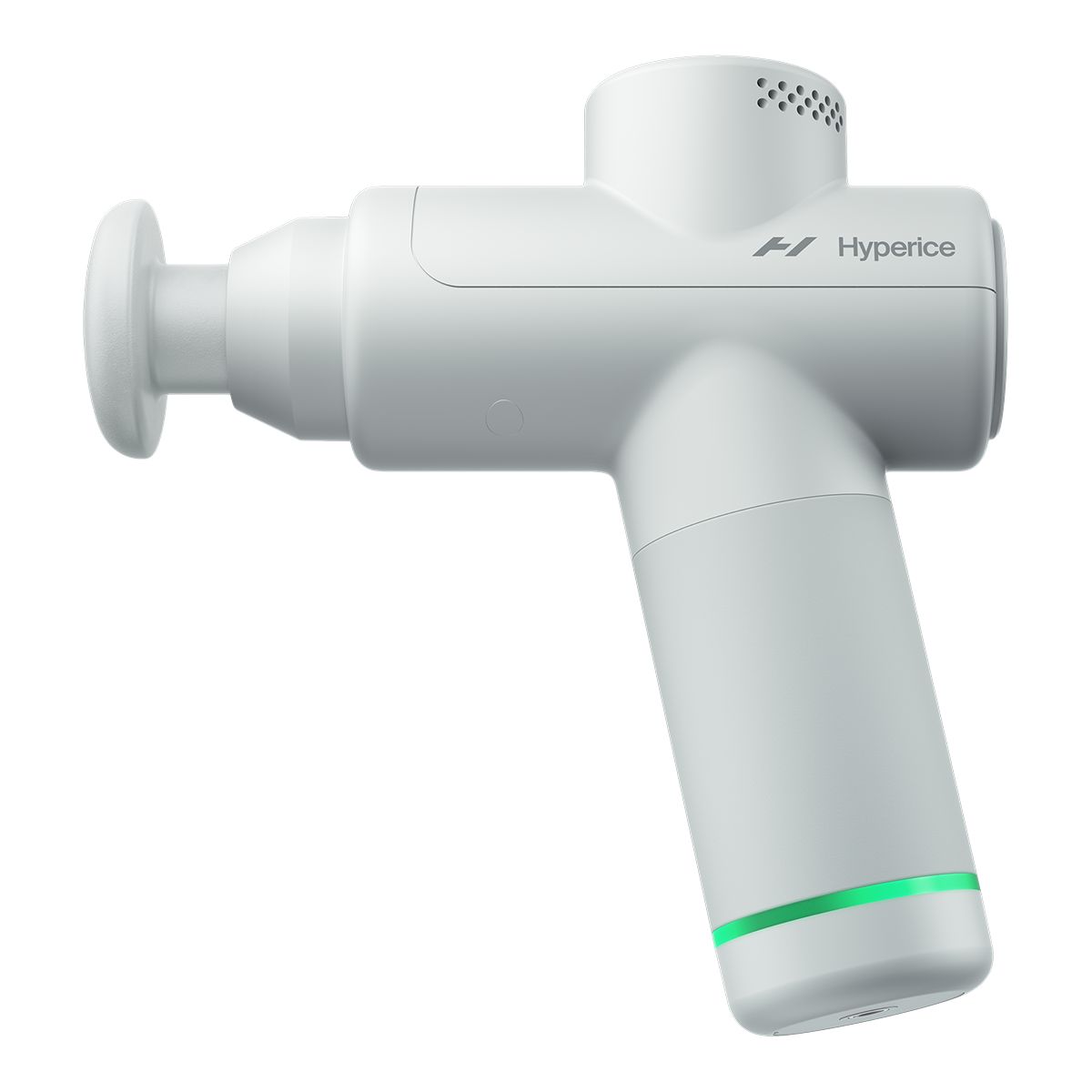 Hypervolt Go 2 Portable Percussion Massager Side_Left