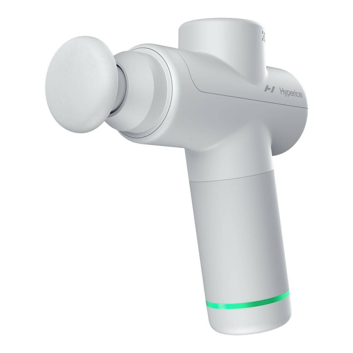 Hypervolt Go 2 Portable Percussion Massager Front_Angled_Left