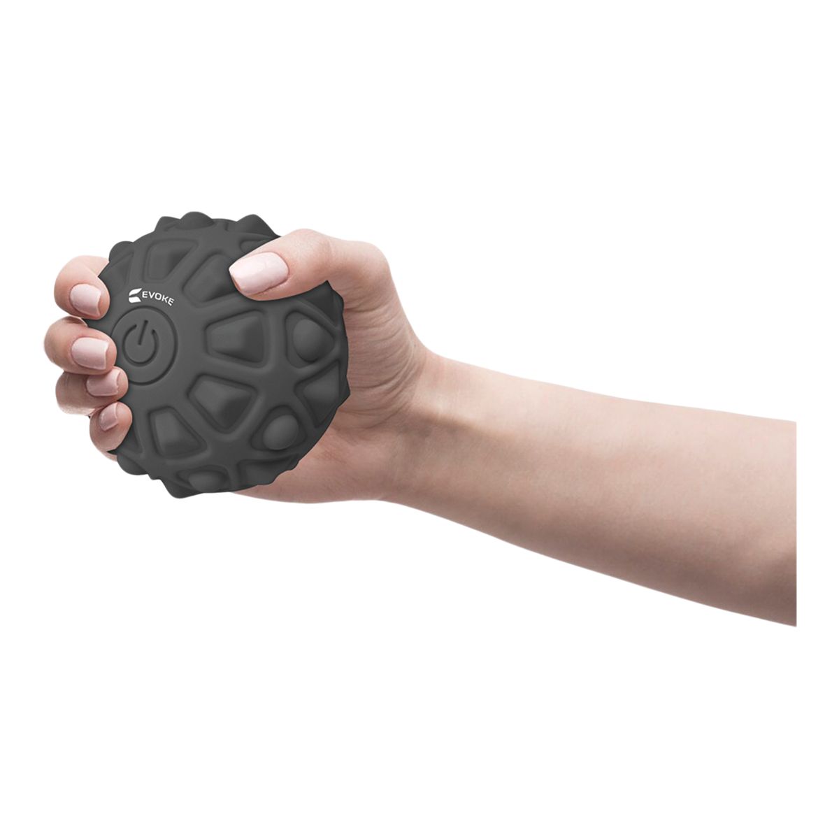 Evoke Vibrating Massage Ball Front_Angled_Left