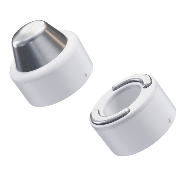 Therabody Theraface Hot & Cold Therapy Rings Front_Angled_Left