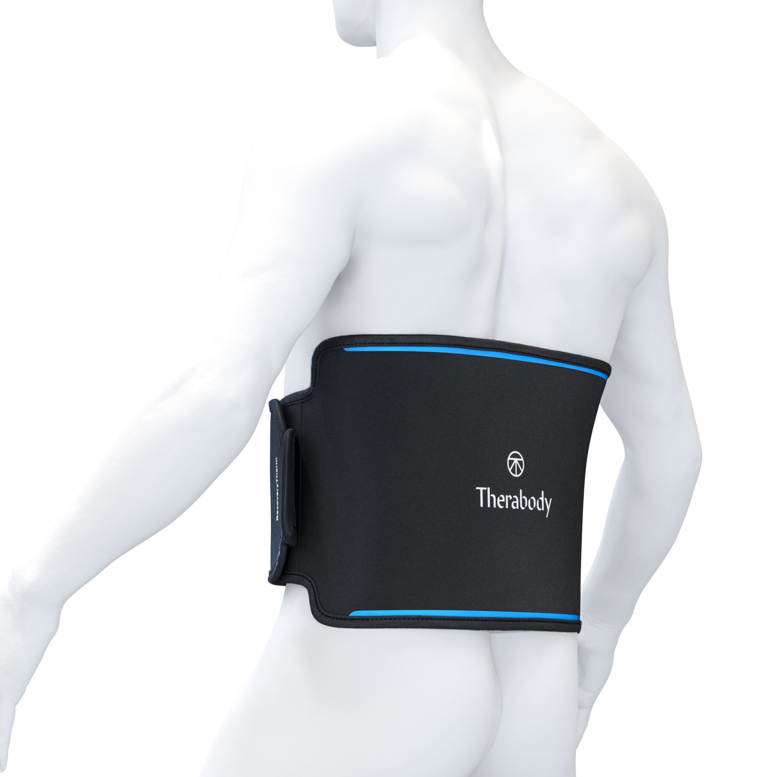 Therabody Recoverytherm Back Wrap Back_Angled_Left