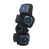 Therabody Recoverytherm Knee Wrap Front_Three_Fourths_Angled_Left