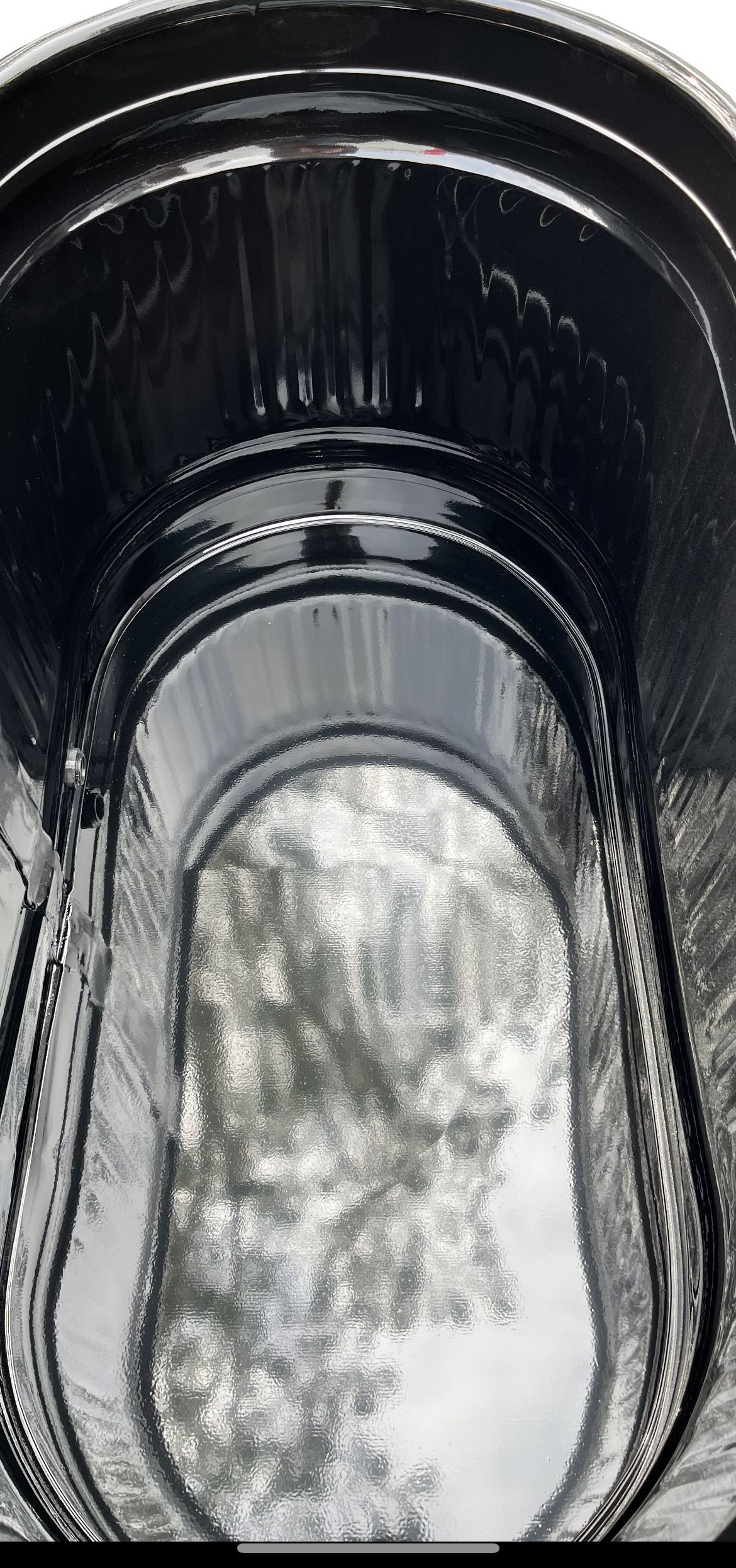 Cold Plunge Tub High Gloss Jet Black