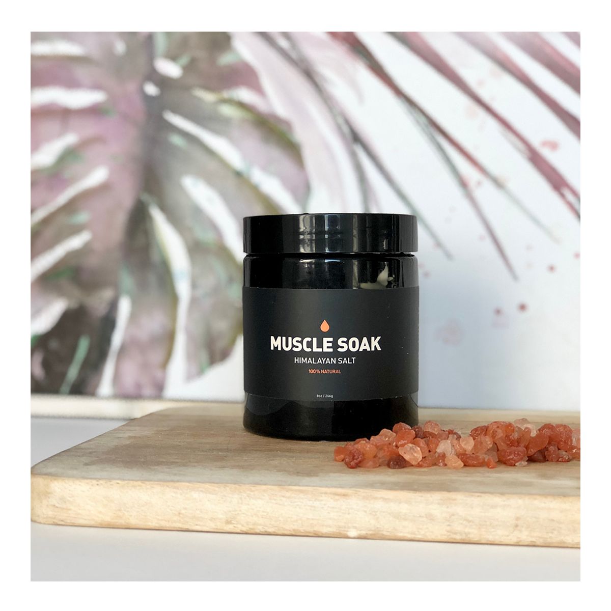 Way of Will Muscle Soak Bath Salt - 8 oz Front_Flat
