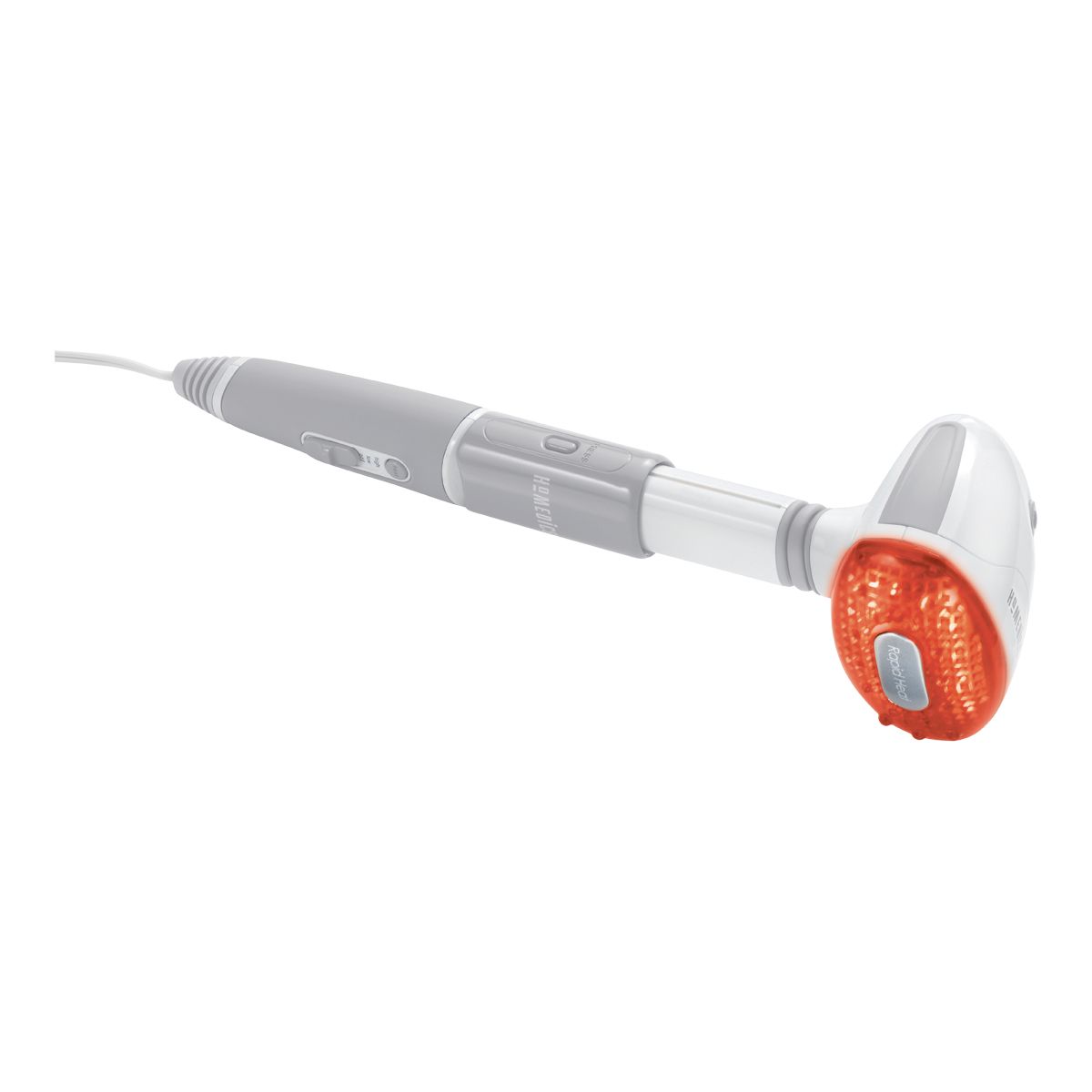 The HoMedics® Travel Handheld Massager With Heat Front_Angled_Left