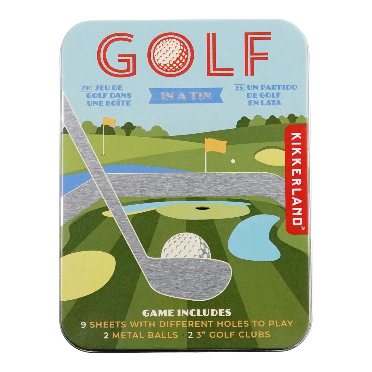 Kikkerland Golf in a Tin Game