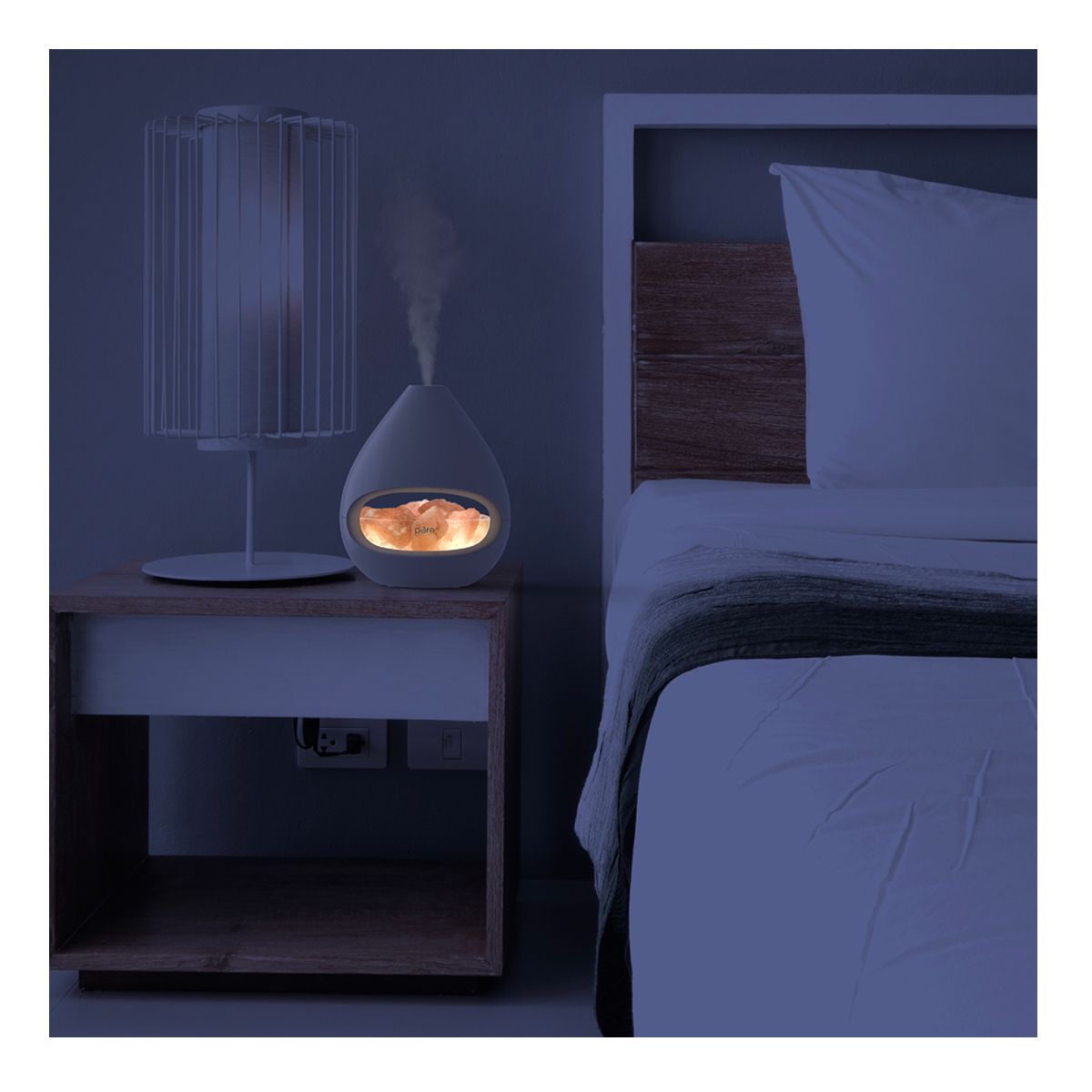 Madebyzen glo salt store lamp aroma diffuser