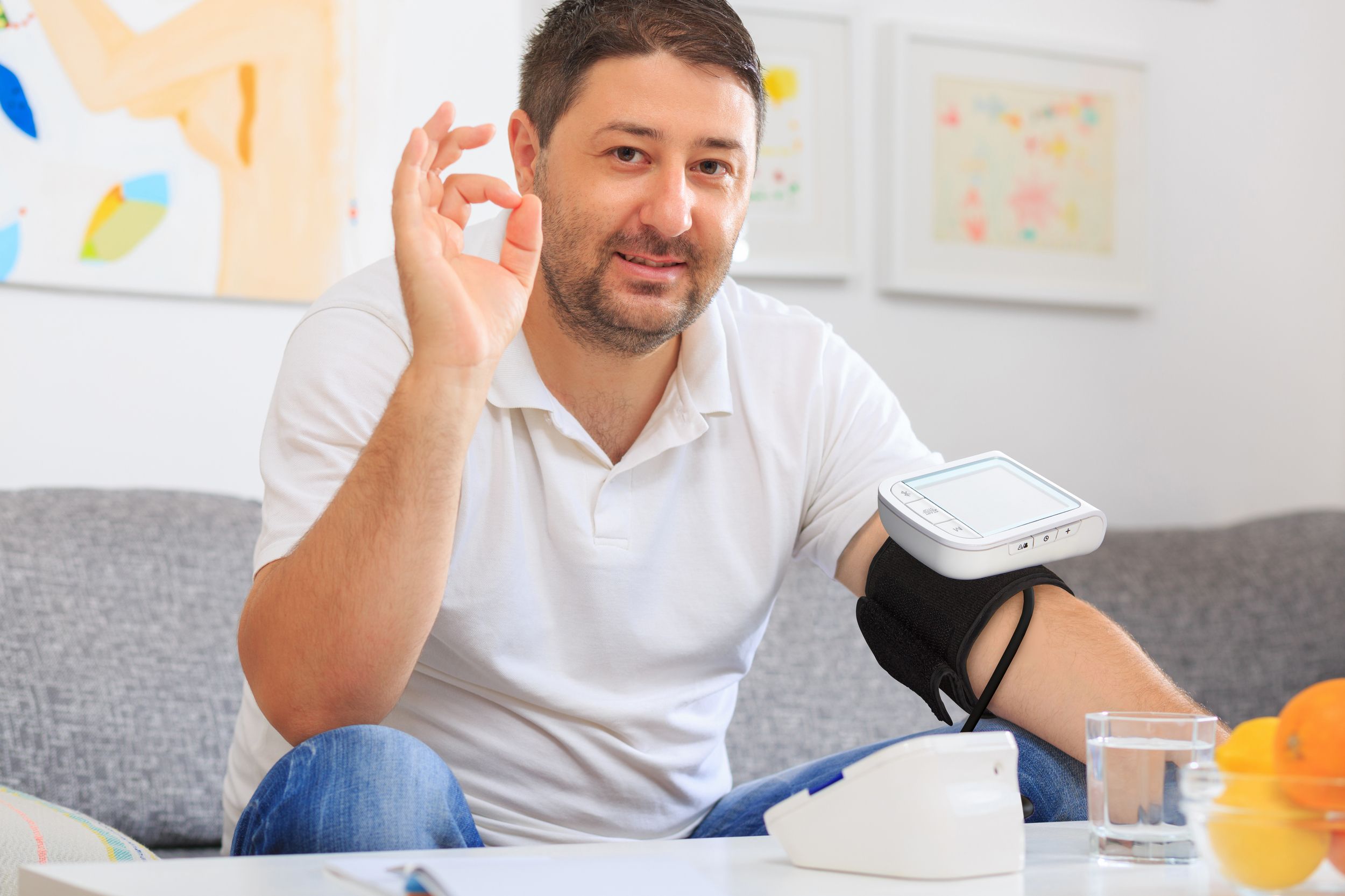 HoMedics Automatic Arm Blood Pressure Monitor Front_Angled_Right