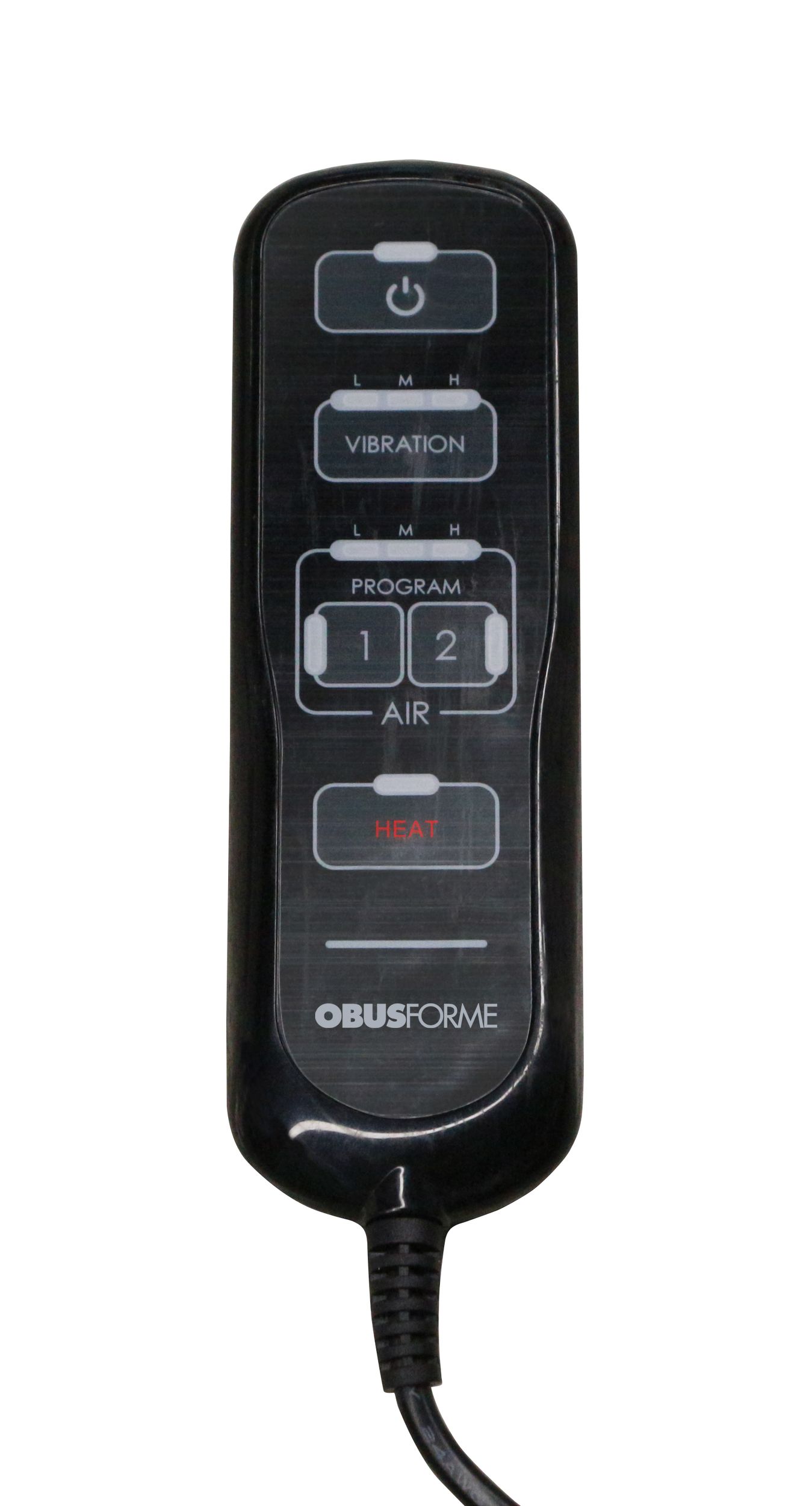 ObusForme Vibration and Air Compression Heated Back Cushion