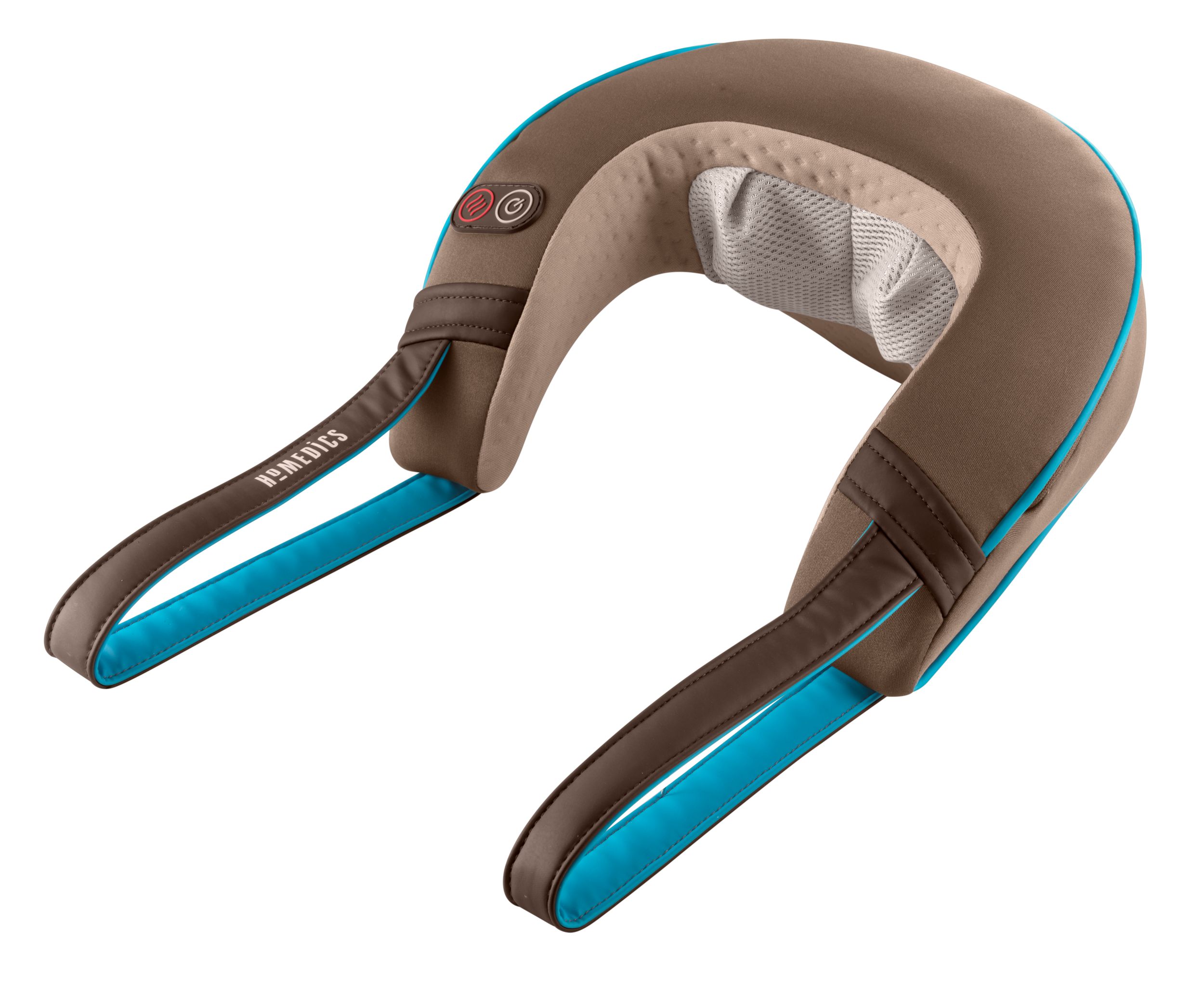 HoMedics Obuseforme Shiatsu Neck Shoulder Massager with Heat Front_Three_Fourths_Angled_Left