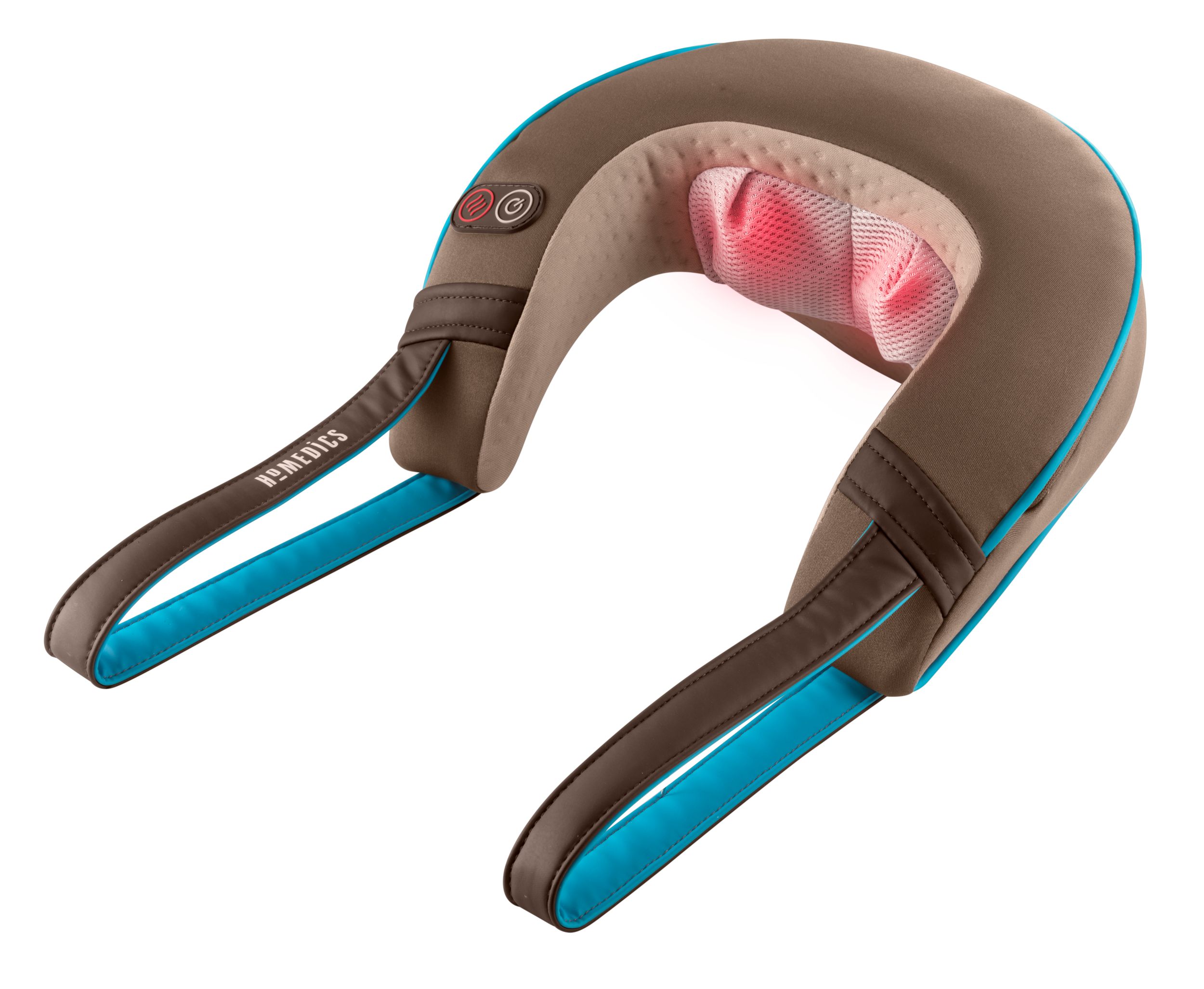 HoMedics Obuseforme Shiatsu Neck Shoulder Massager with Heat Front_Three_Fourths_Angled_Left