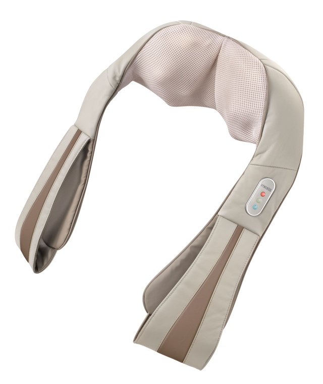 HoMedics Quad Action Shiatsu Kneading Neck & Shoulder Massager With Heat Front_Three_Fourths_Angled_Left