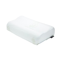 ObusForme 6 Way Adjustable Height Orthopedic Pillow Front_Three_Fourths_Angled_Left