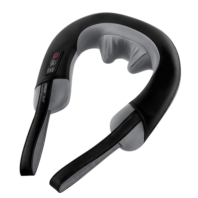 ObusForme Shiatsu & Vibration Neck Massager with Heat Front_Three_Fourths_Angled_Left