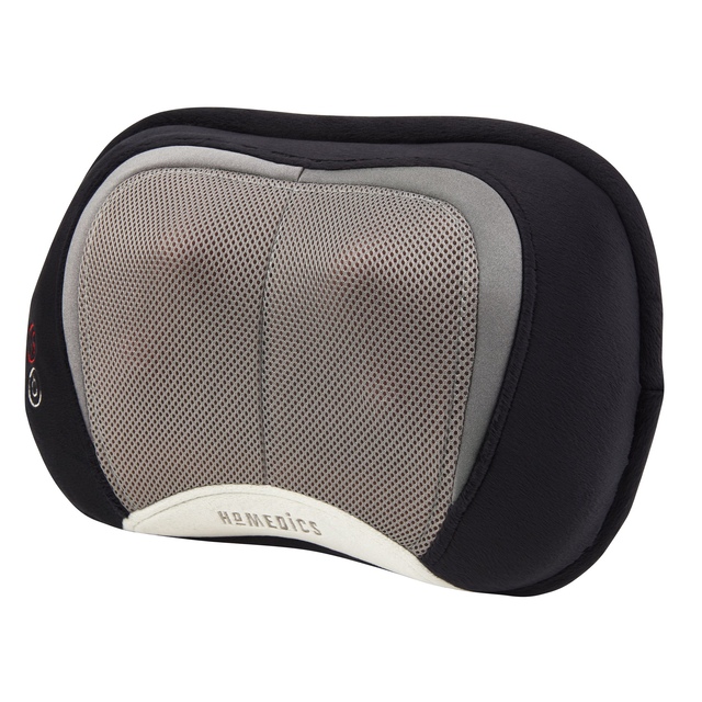 ObusForme 3D Shiatsu Vibration Massager with Heat Front_Three_Fourths_Angled_Left