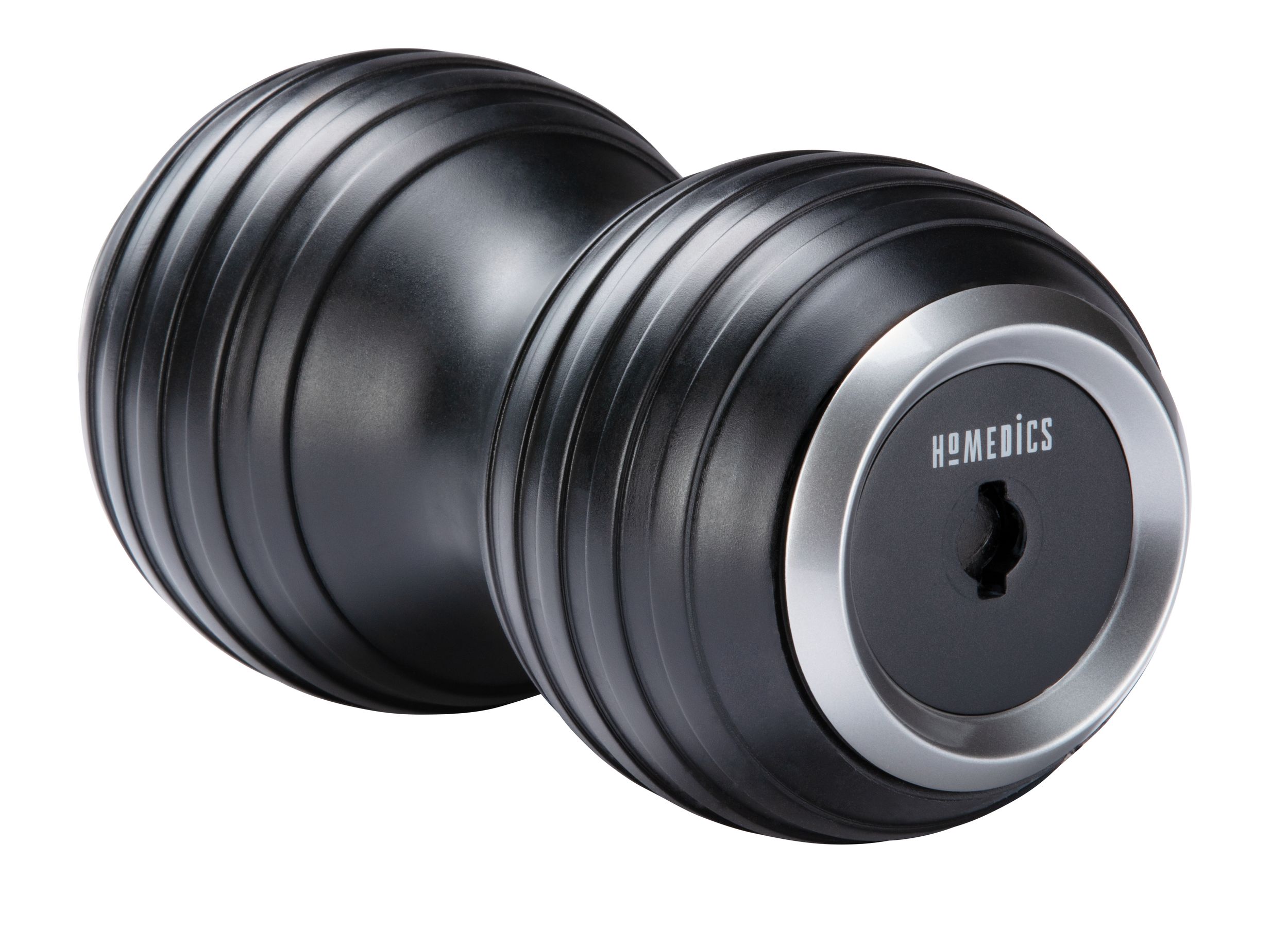 HoMedics Double Barrel Total Body Massager Front_Three_Fourths_Angled_Left