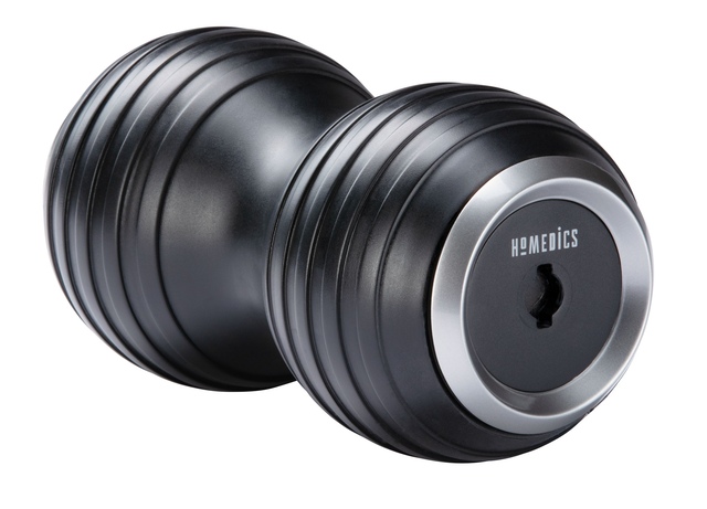 HoMedics Double Barrel Total Body Massager Front_Three_Fourths_Angled_Left