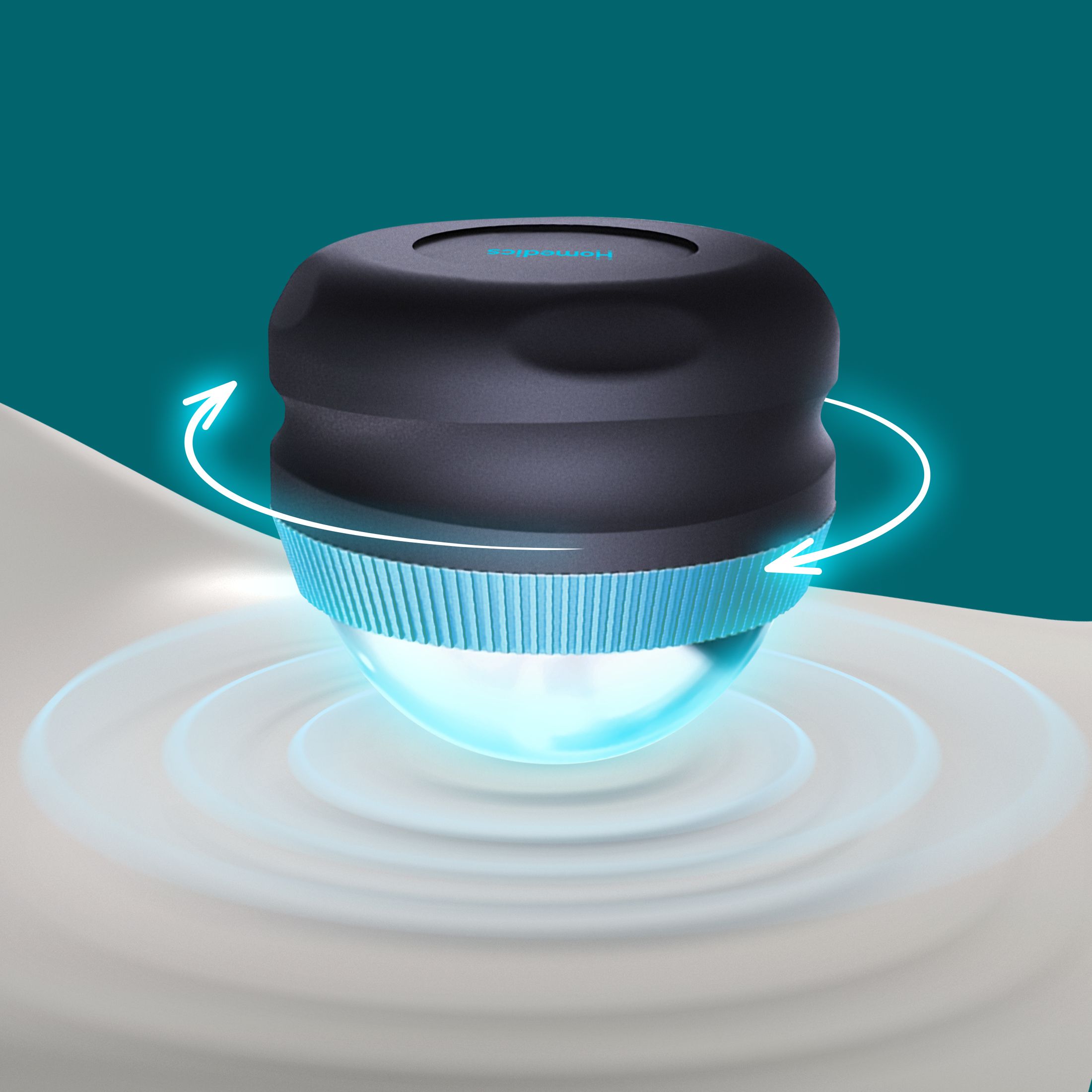 HoMedics CryoGlide Roller Bottom_Plunge