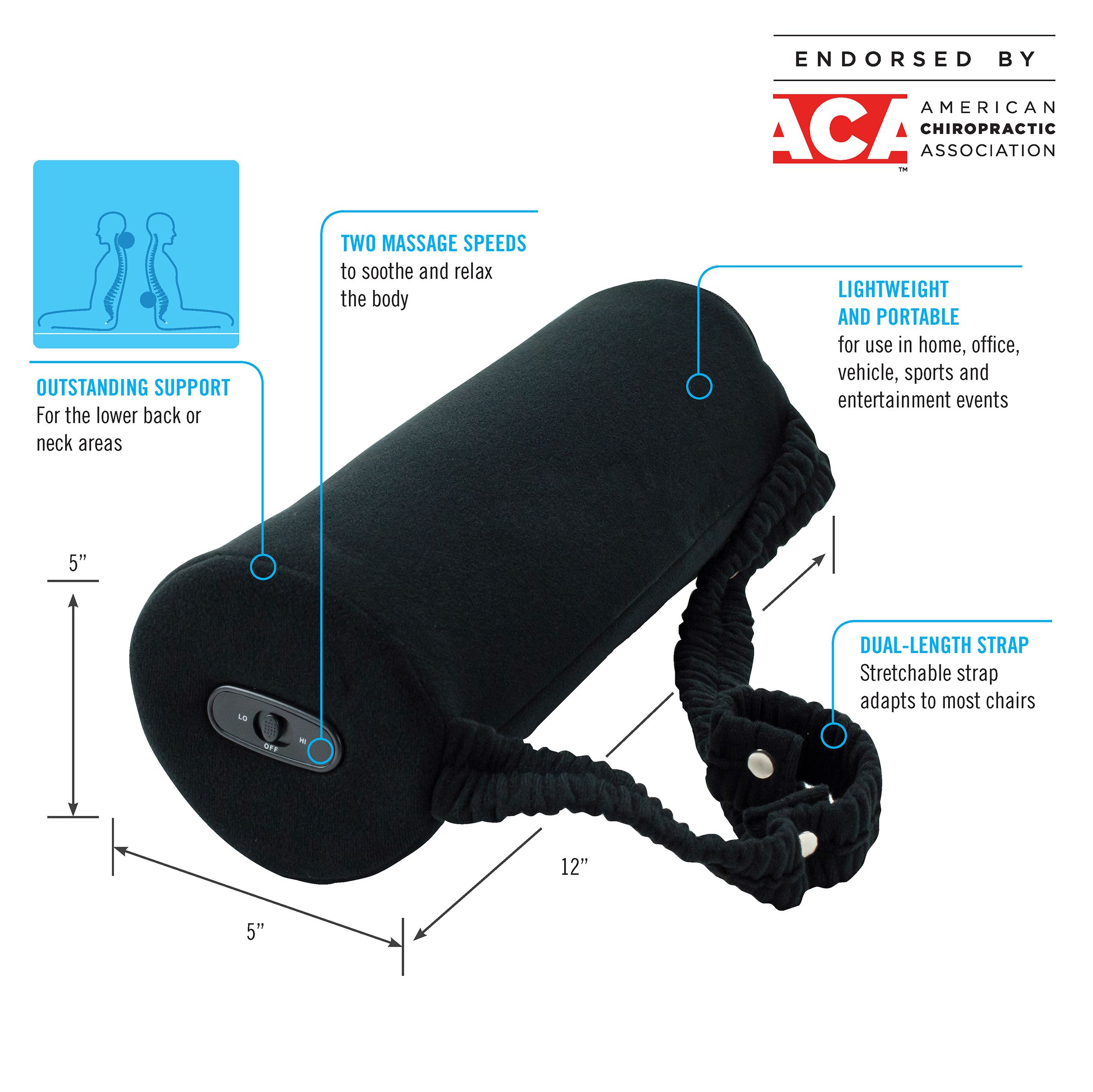 ObusForme Portable Supporting Roll Front_Angled_Right