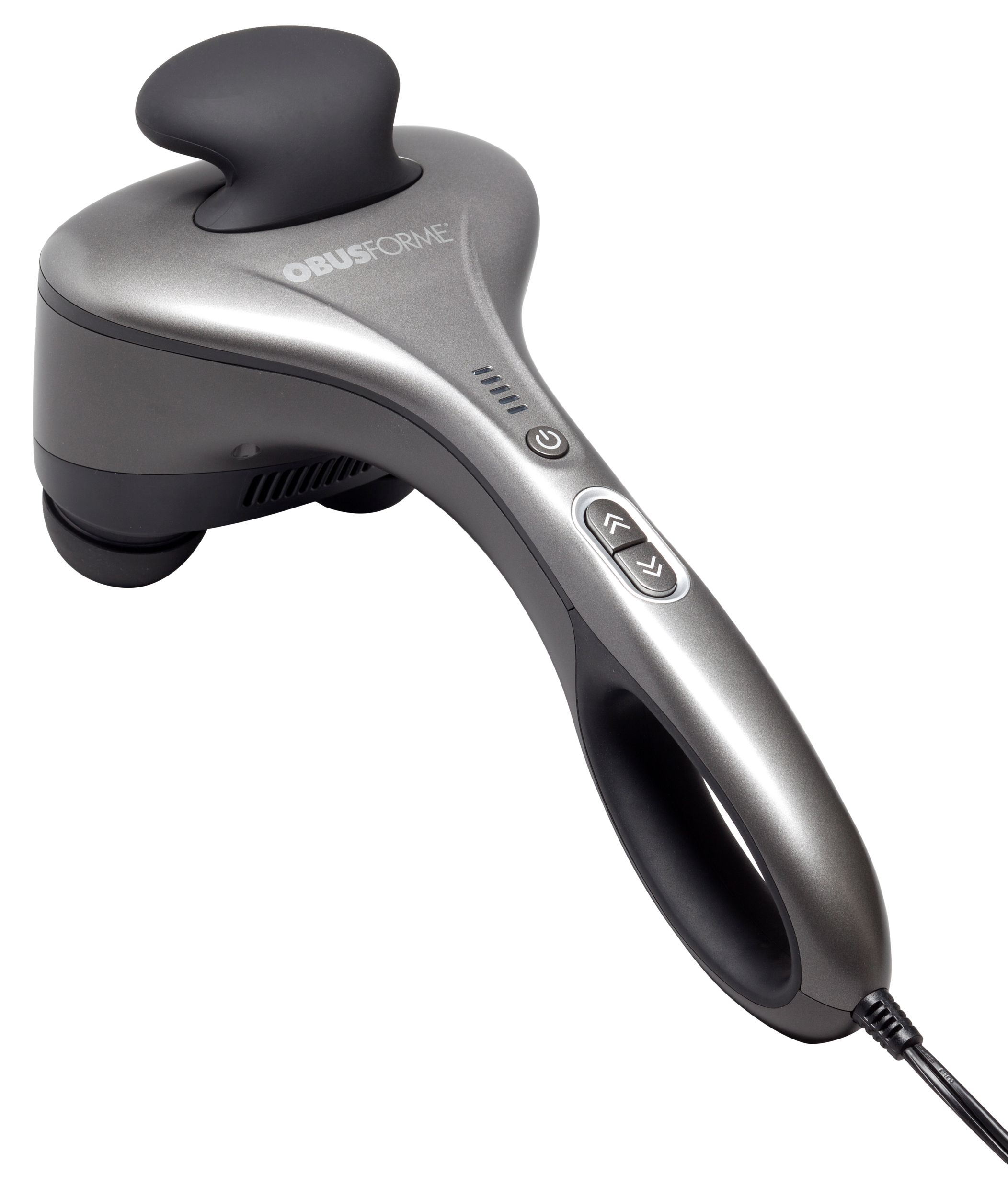 ObusForme Pro Body Percussion Back Massager Back_Angled_Left