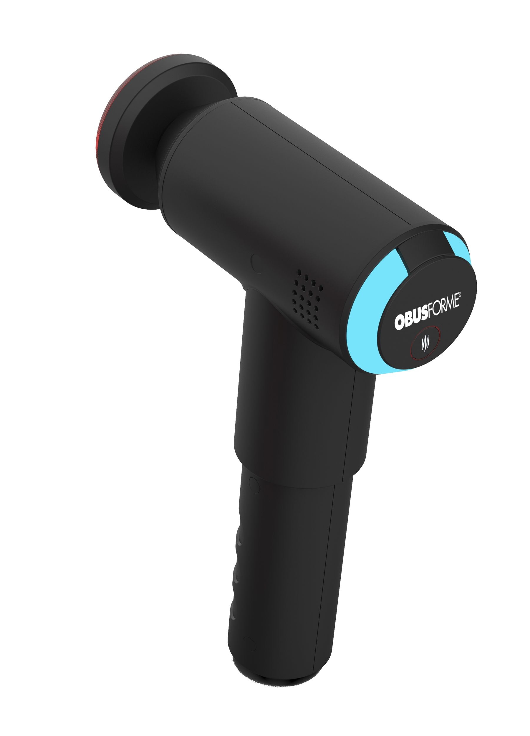 ObusForme Active Pro Hot & Cold Massage Gun Back_Angled_Left