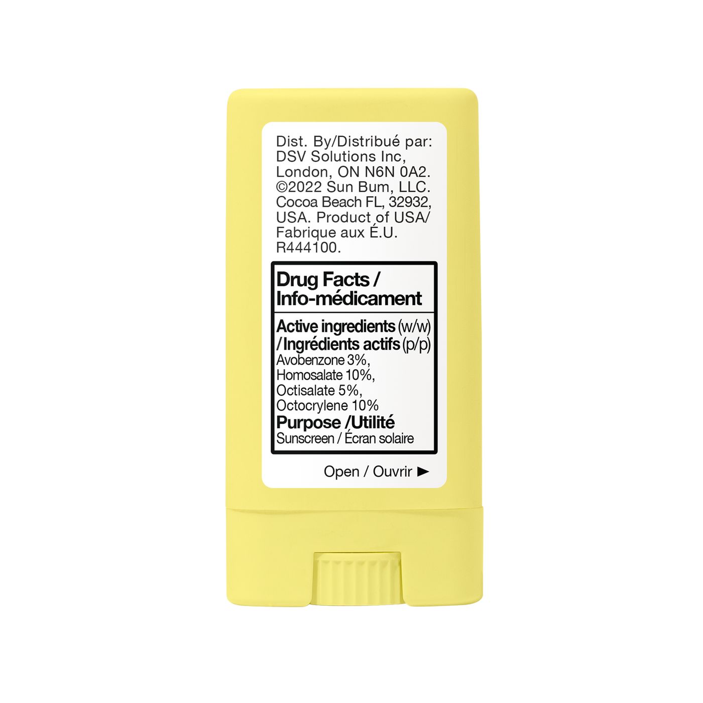 Sun Bum SPF 50 Clear Kids' Sunscreen Face Stick