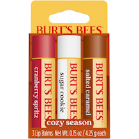Burt's Bees Cozy Season Lip Balm 3-pk Front_Flat