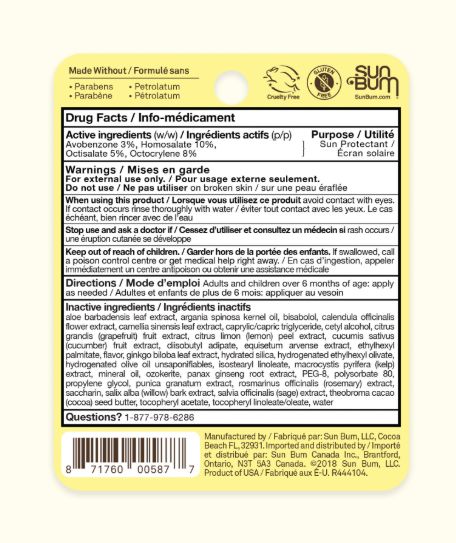 Sun Bum SPF 30 Coconut Lip Balm