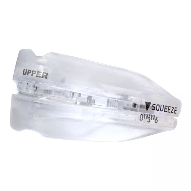 SnoreMD Adjustable Mouthpiece Front_Three_Fourths_Angled_Left