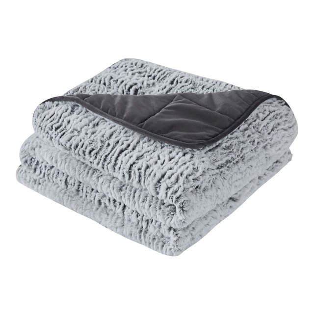 Pur Serenity 15 lb Faux Fur Washable Weighted Blanket SportChek