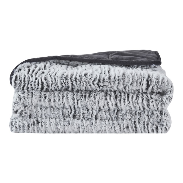 Pur Serenity 15 lb Faux Fur Washable Weighted Blanket SportChek