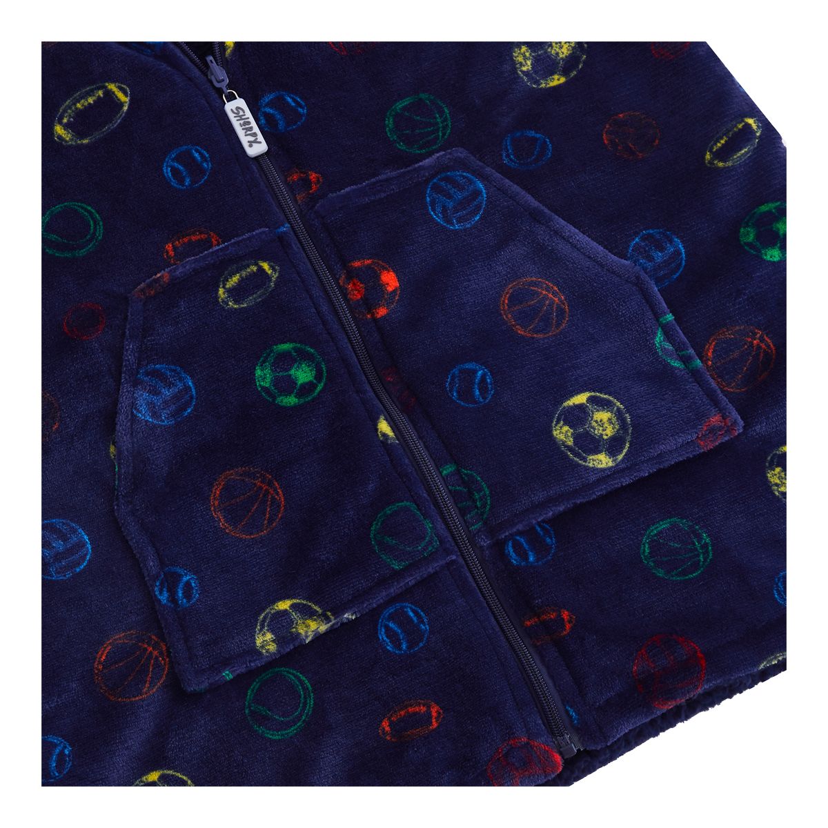 Pur Serenity Kids Sherpy Reversible Oversized Sweatshirt