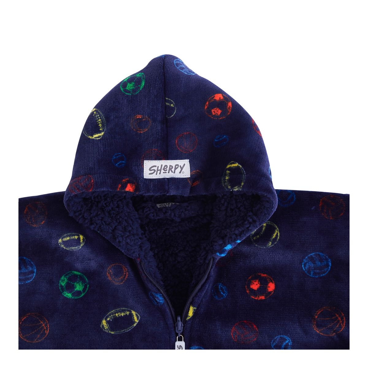 Pur Serenity Kids Sherpy Reversible Oversized Sweatshirt