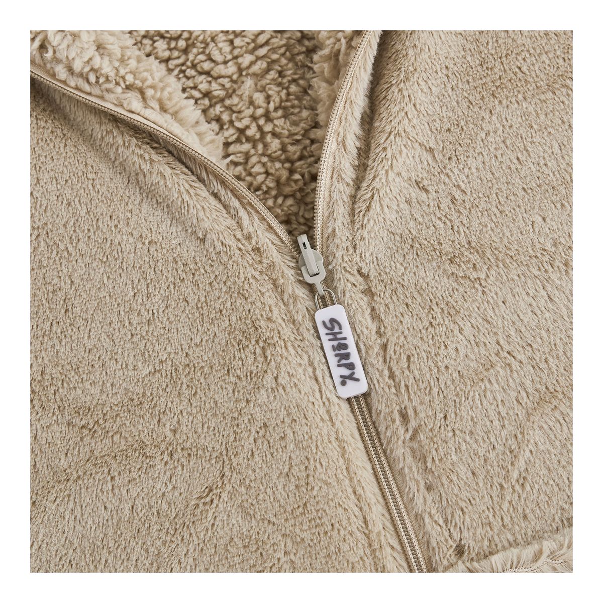 Pur Serenity Sherpy Oversized Sweatshirt