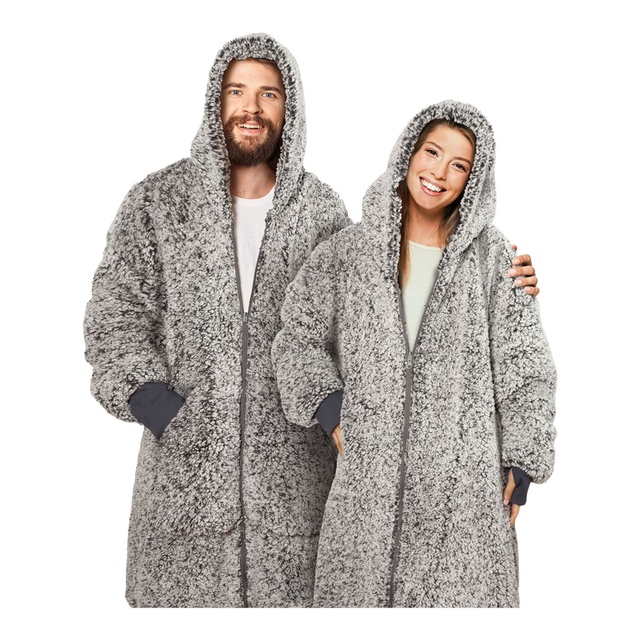 Pur Serenity Sherpy Hooded Sweatshirt Front_Flat