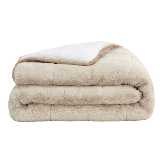 Pur Serenity Faux Fur Weighted Blanket Composite_or_Mixed