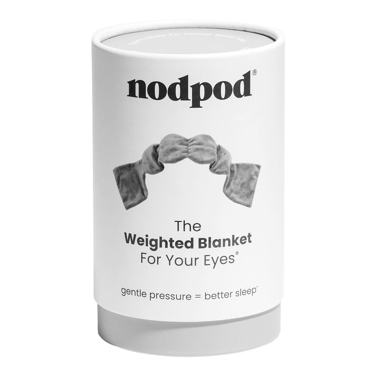 SleepScore Nodpod Weighted Eye Mask Front_Elevated